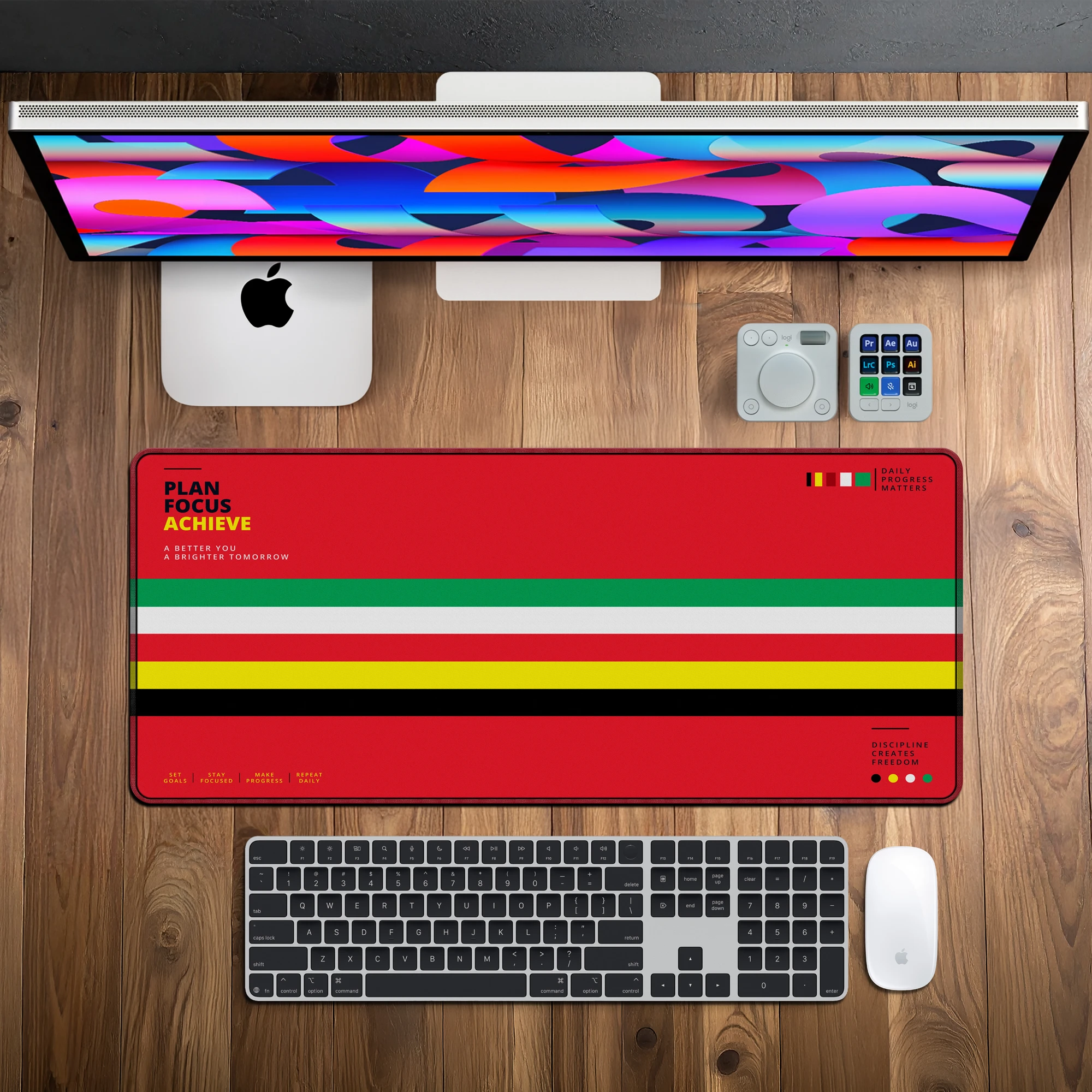 DeskCart deskmat artwork and product mockup