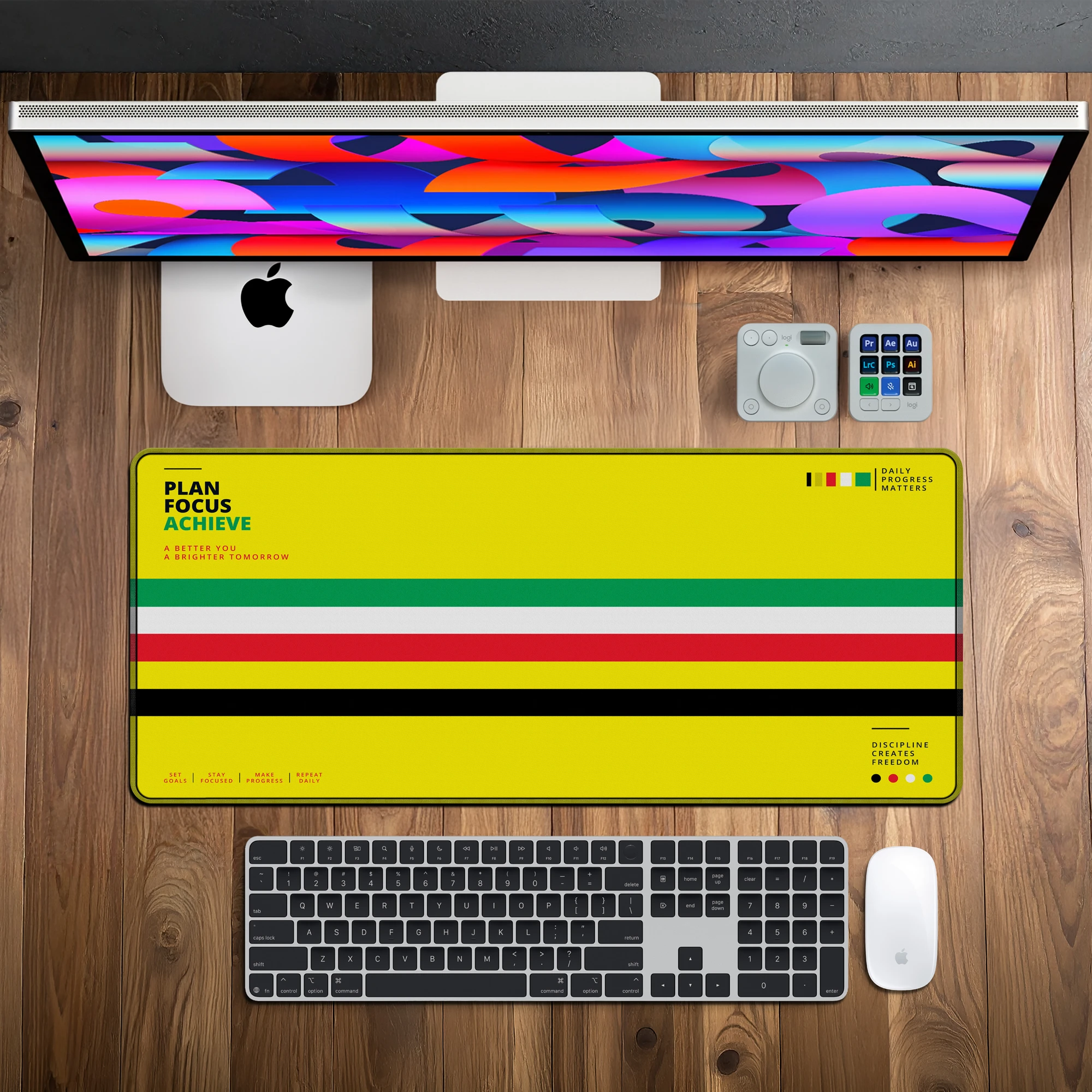 DeskCart deskmat artwork for creative workspaces